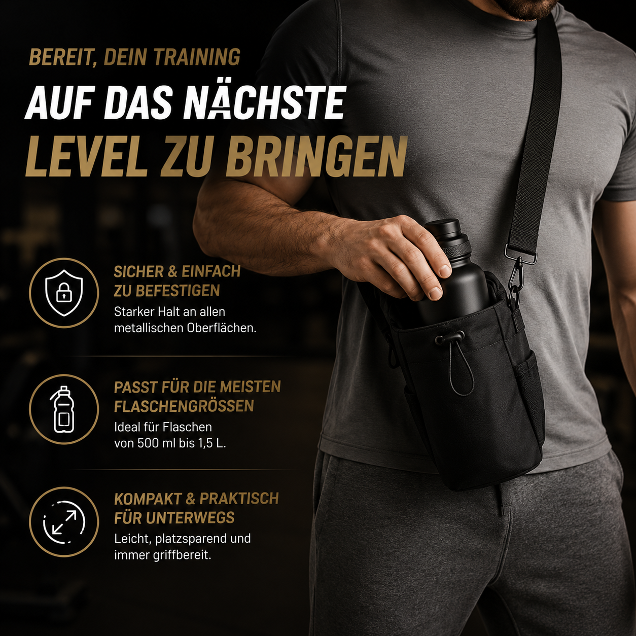 Roviere GymClip – Nie wieder Chaos im Fitnessstudio.