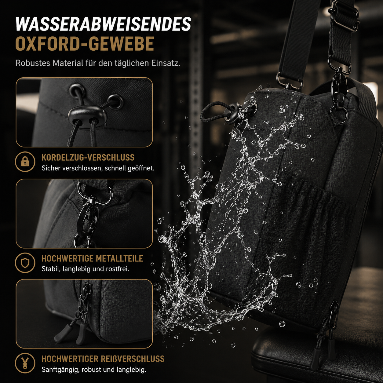 Roviere GymClip – Nie wieder Chaos im Fitnessstudio.
